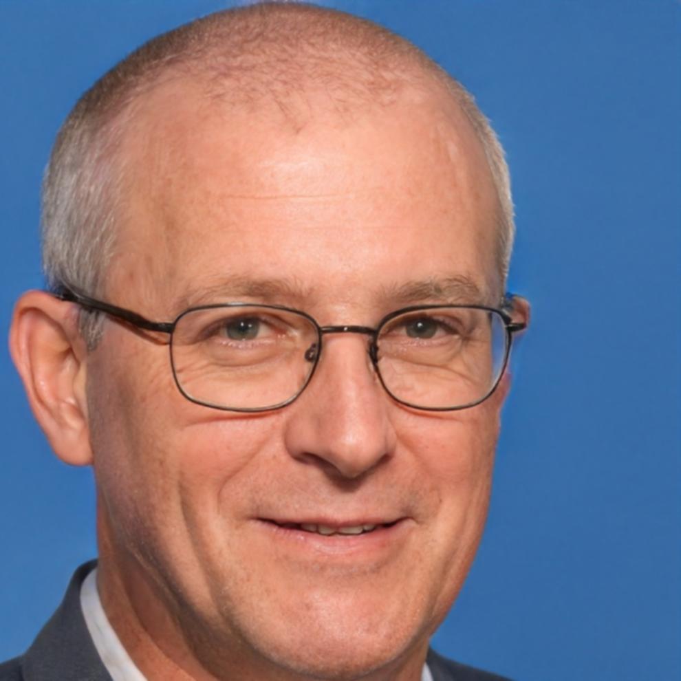 Portrait of Declan Furphy, lead curriculum editor
